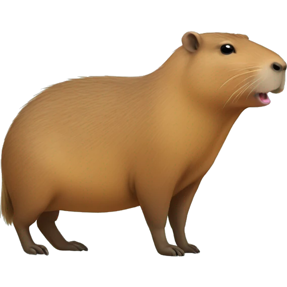 Capybara emoji