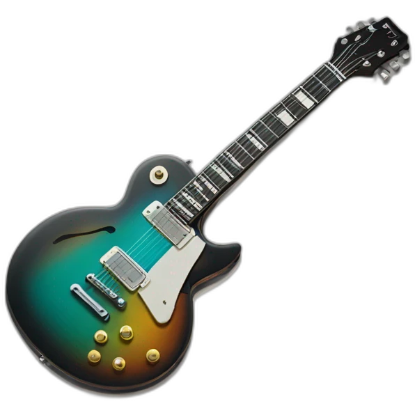 Lespaul electric guitar emoji