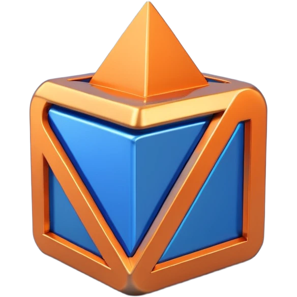 Genarte for a me a Blender Program logo emoji