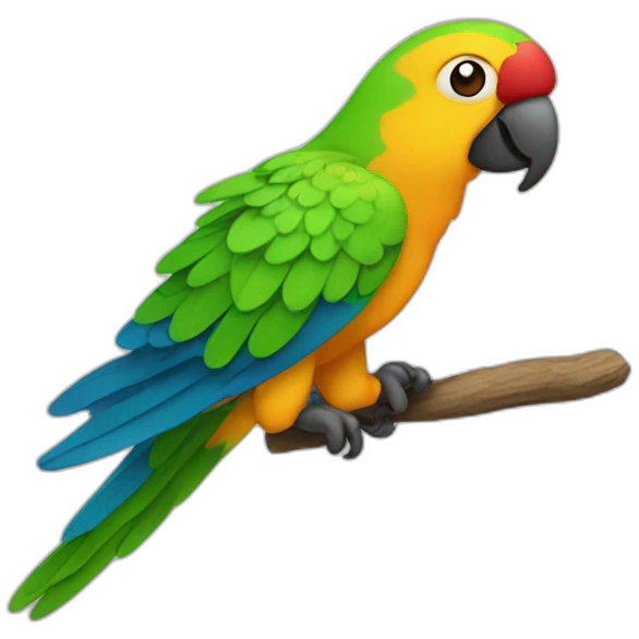 Parrotcorellarun emoji