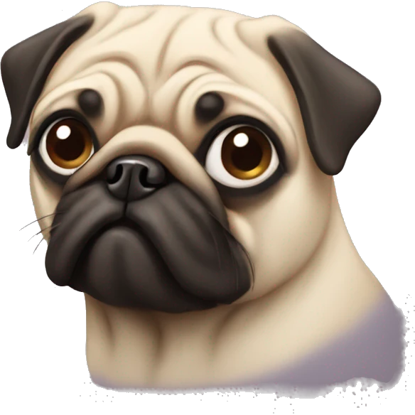 pug dog emoji