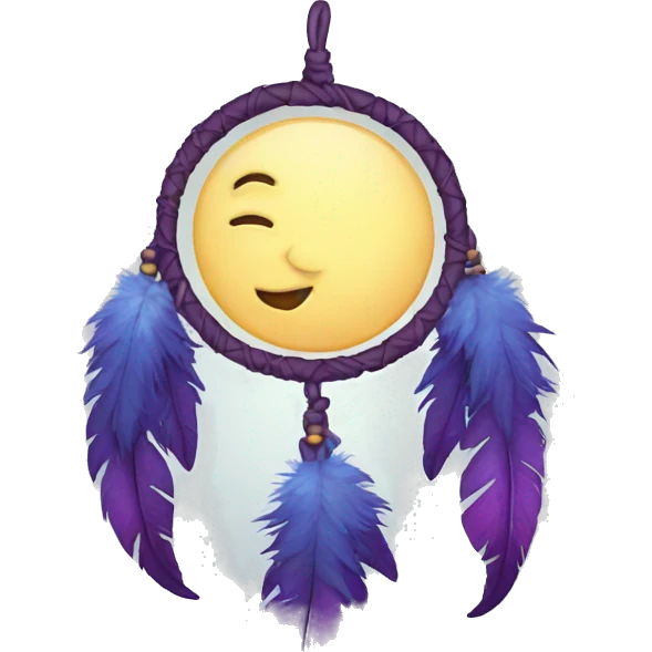 crescent-dreamcatcher emoji