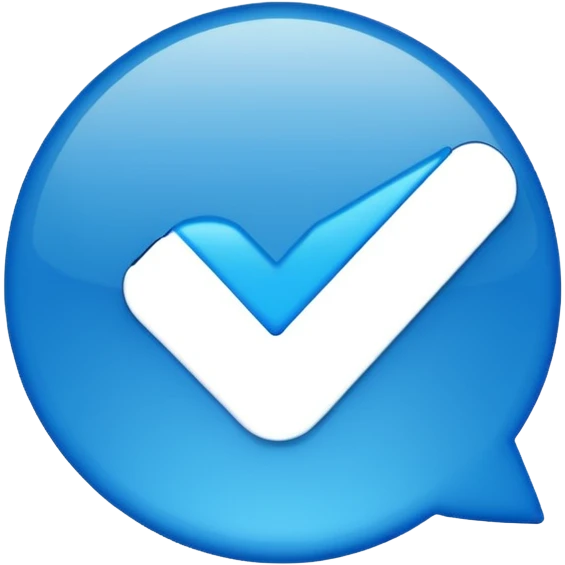 Instagram Blue Tik emoji