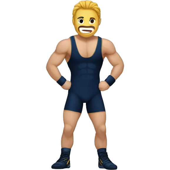 wrestling emoji