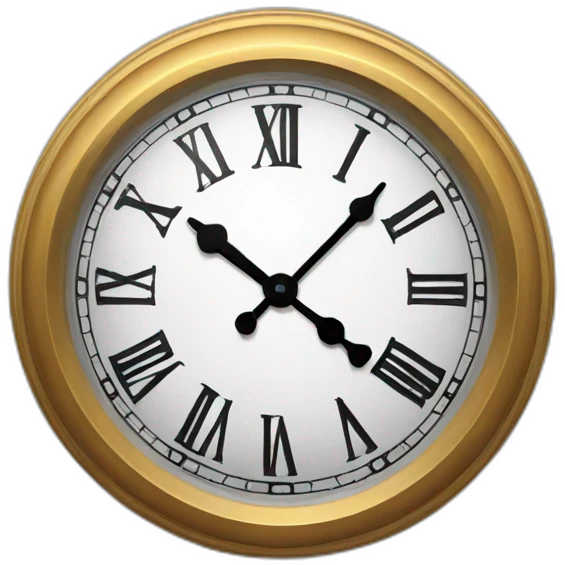 clock  emoji