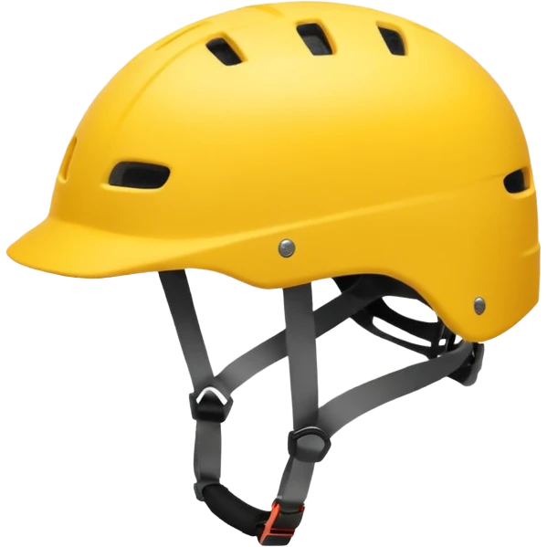 Yellow Bicycle Helmet emoji