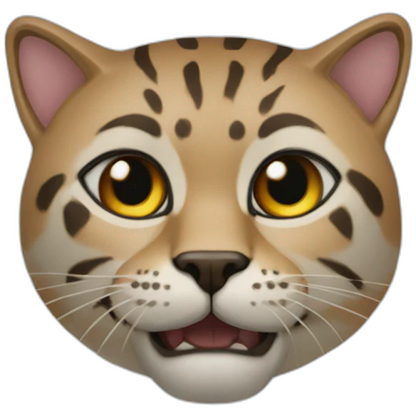 Кот в очках emoji