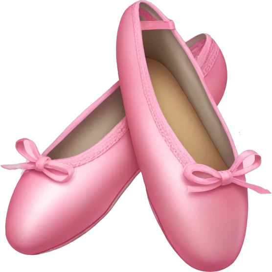 pink ballet shoes emoji