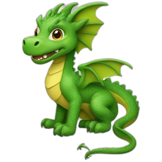Green Dragon emoji