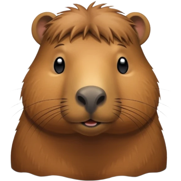 Capybara emoji