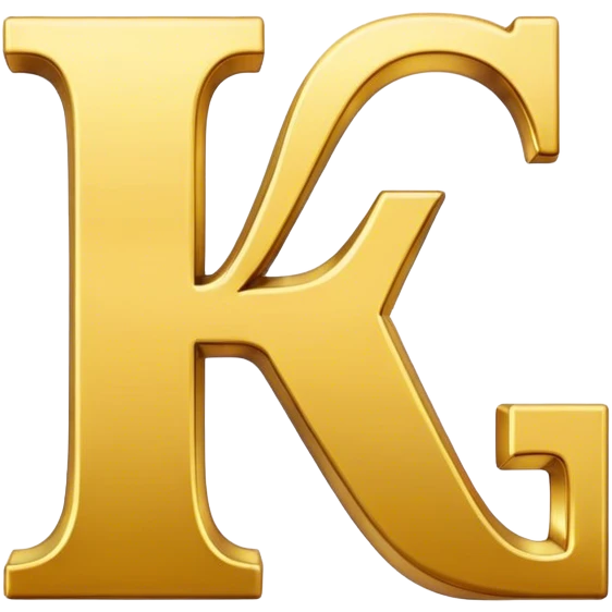 gold letter:48; emoji