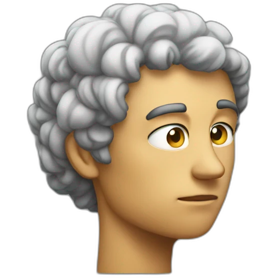 thinking hard emoji