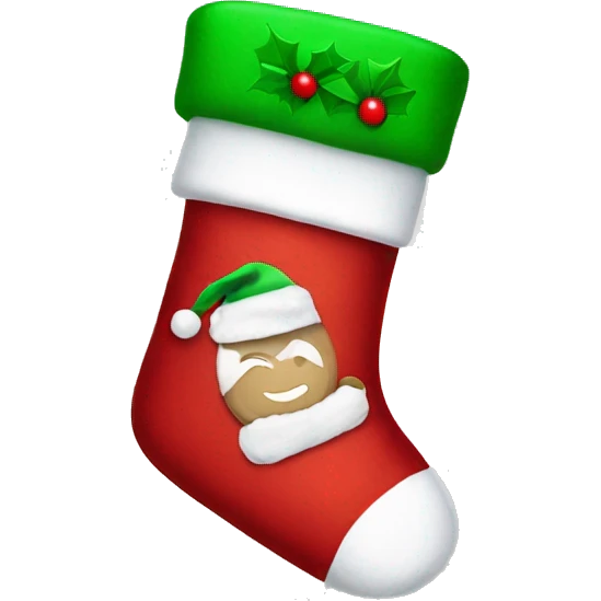 christmas stocking emoji