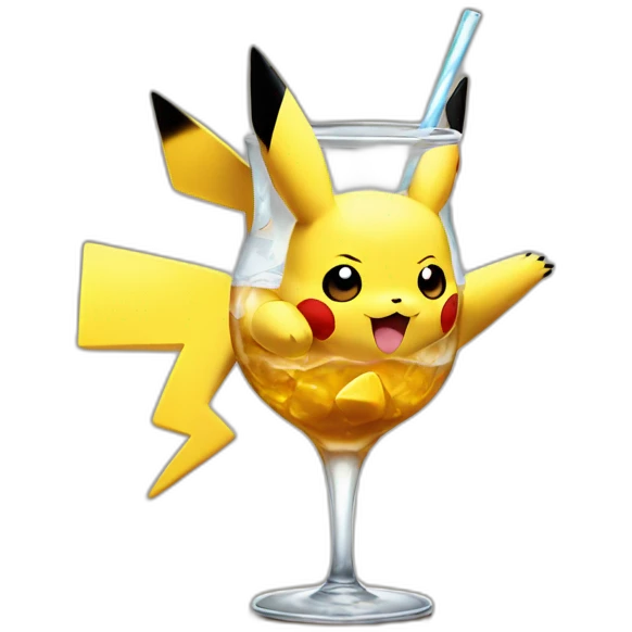 Pikachu_Drink emoji