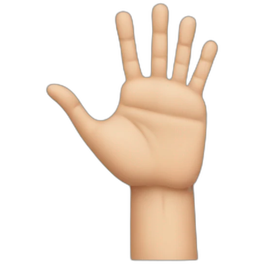 hand with injured thumb emoji