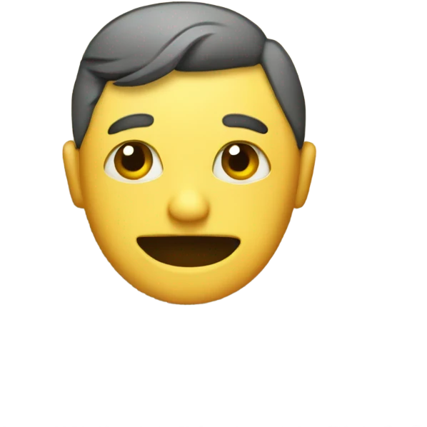 iPad with notes emoji
