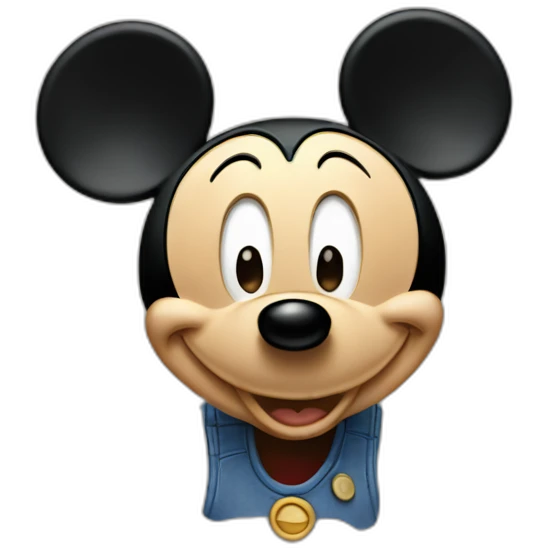 Mickey mouse emoji