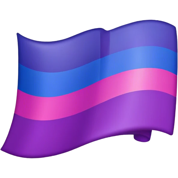 Bisexual flag emoji