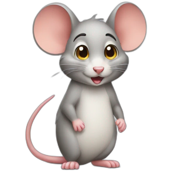 awkward mouse emoji