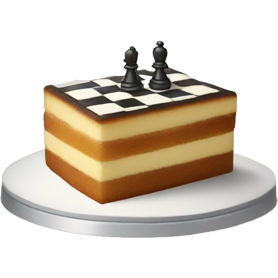 Chess cake  emoji