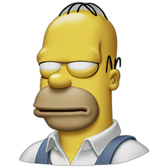 Homer simpson emoji