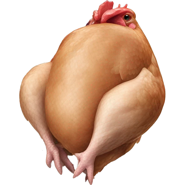 chicken meat emoji