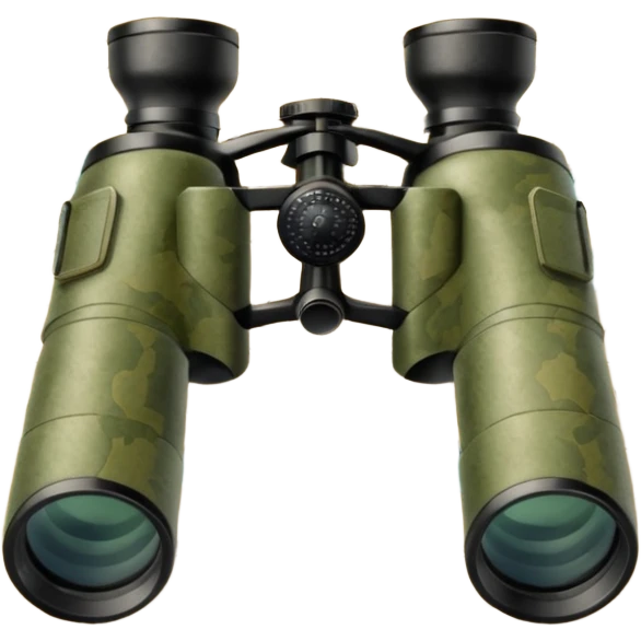 military map with binoculars emoji