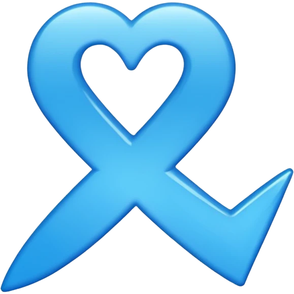 علامة صح زرق emoji