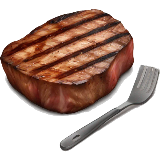 Grill steak emoji