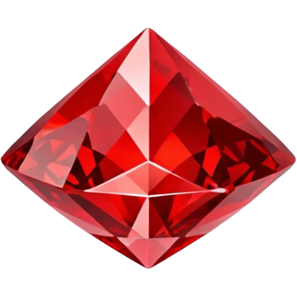 Red diamond emoji that i can use in writing emoji