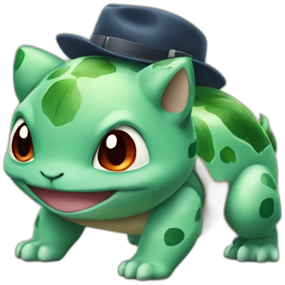 detective bulbasaur emoji