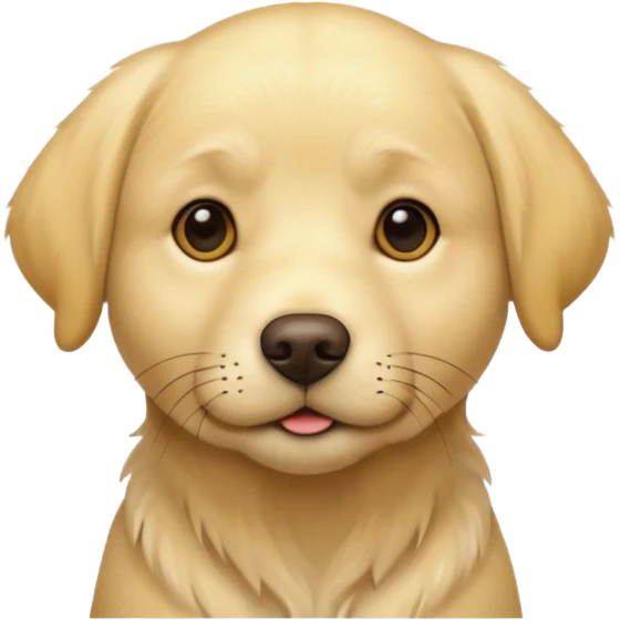 Yellow Labrador  emoji
