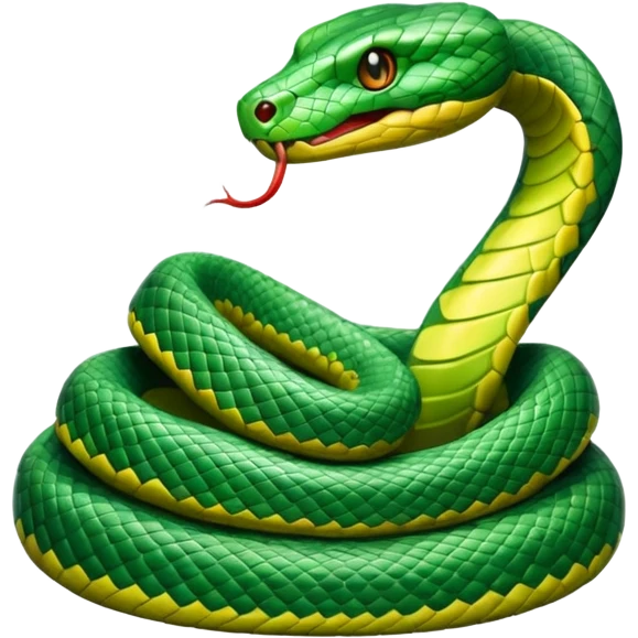 snake crawling  emoji