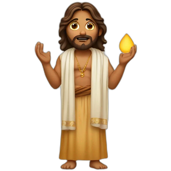 Indian Jesus emoji