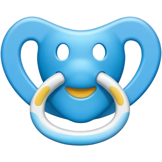 Chupeta azul emoji