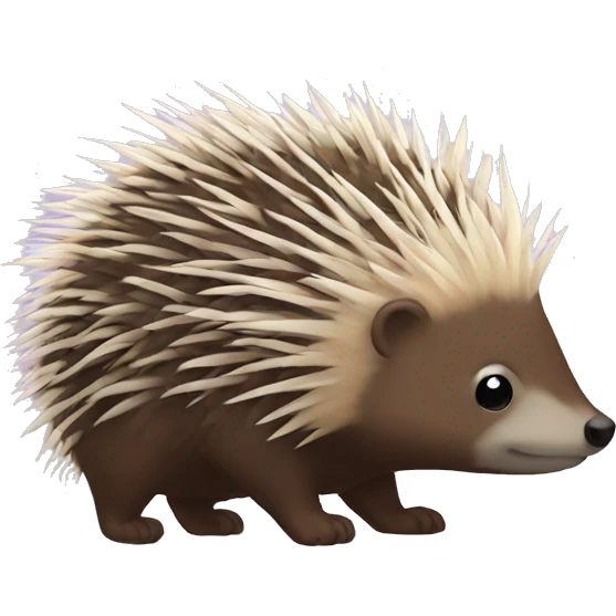 Porcupine emoji