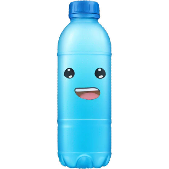 Water bottle emoji