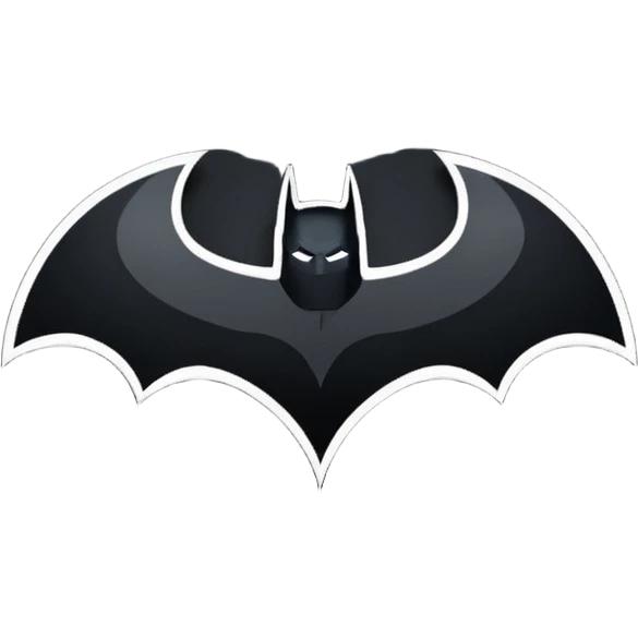batman logo emoji
