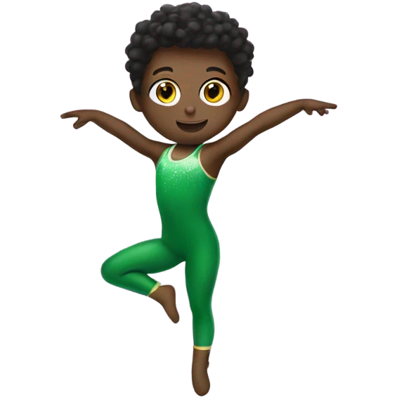 Gymnast pickle emoji