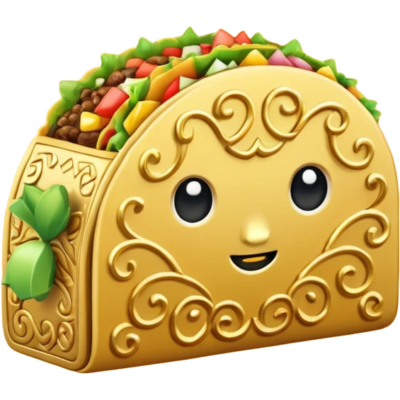 Taco Lucky block emoji