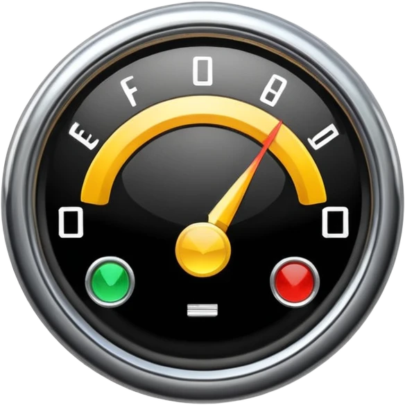 Fuel gage full emoji