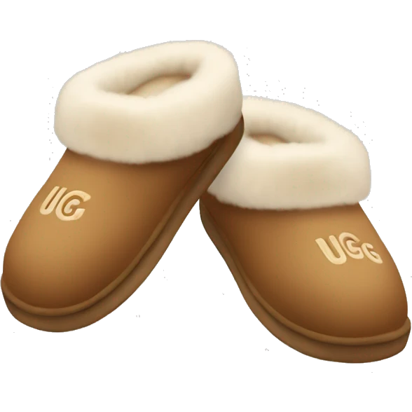 UGG slippers  emoji