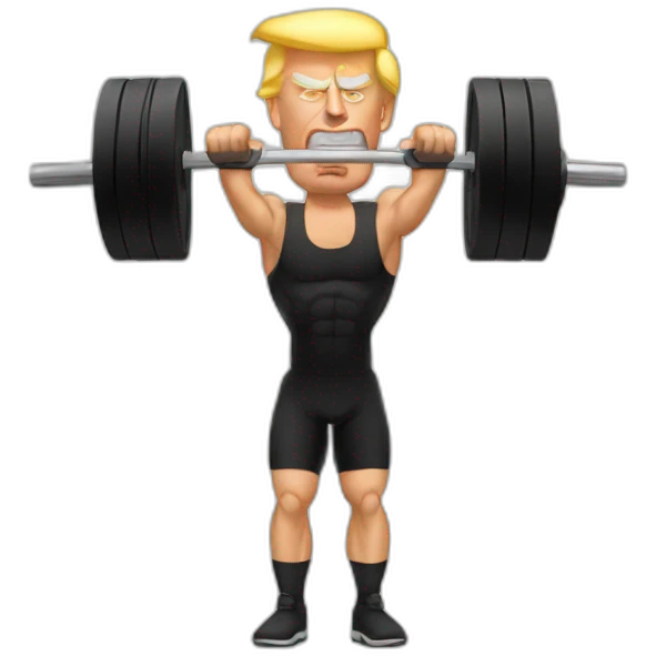 donald trump deadlift emoji