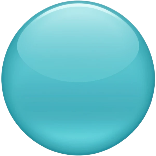 cyan circle emoji