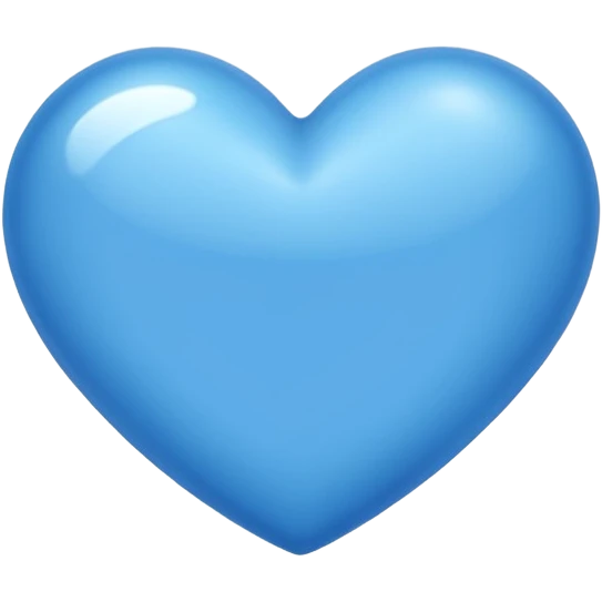 Quiero un corazón 💓 pero azul emoji