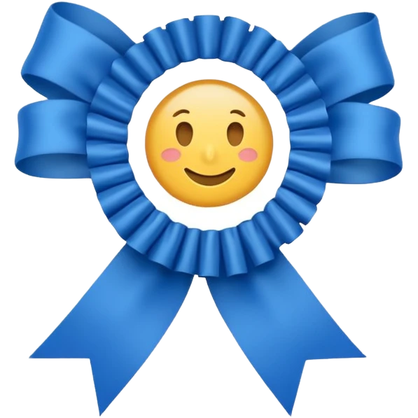 Certification basic bleu emoji