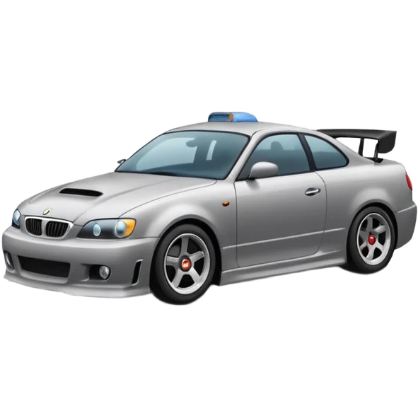 Car drifting emoji