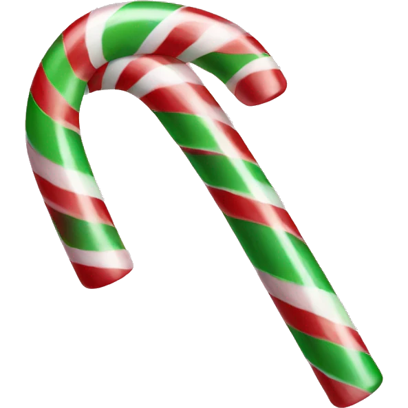 Candy cane emoji