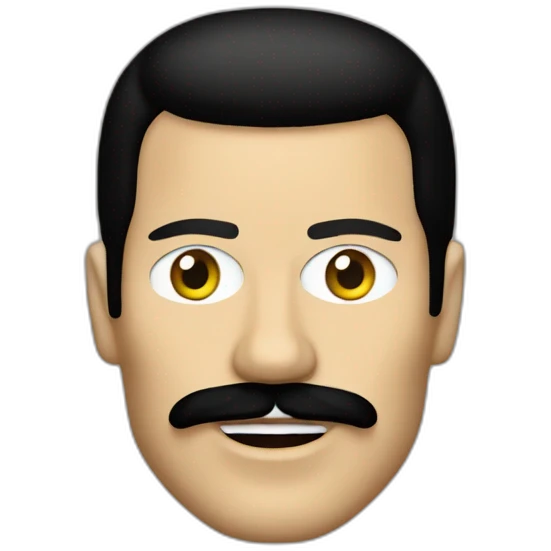 Freddie Mercury emoji