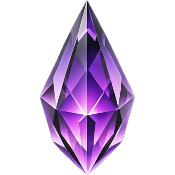 Purplish/black Skyshard crystal emoji